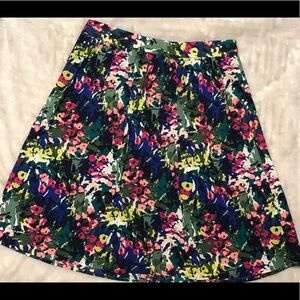 J.Crew Floral Skirt